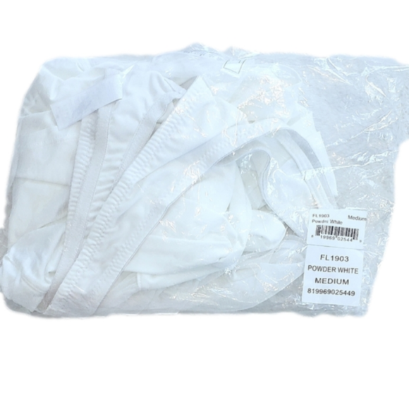 White Lingerie Top and matching G-string BRAND NEW - Picture 10 of 11